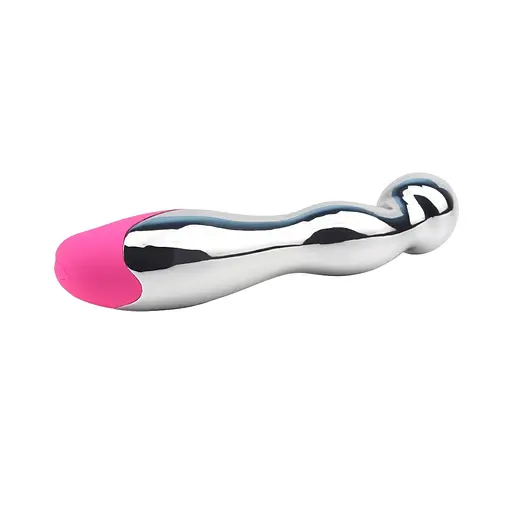 Вібратор Didi Magic G Wand 18 см сріблястий - фото 6