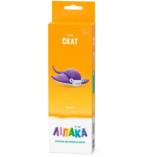 Набор быстротвердеющего пластилина Липака серия Океан Скат