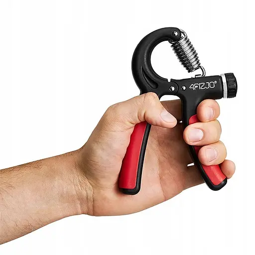 Еспандер кістьовий 4Fizjo пружинний з регульованим навантаженням 10-40 кг Black/Red 4FJ0252 (P-5907739313324) - фото 2