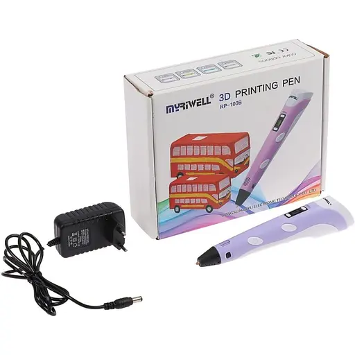3D-ручка Myriwell RP-100B Blue (ABS, PLA)  - фото 4
