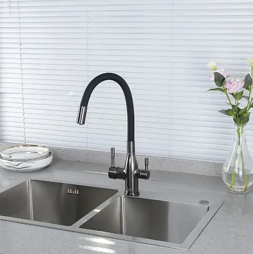 Змішувач для кухні Frap F4396-15 - фото 2