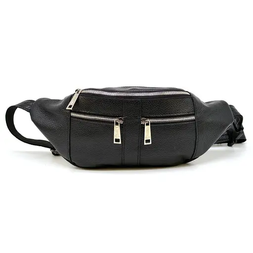 Кожаная мужская сумка на пояс TARWA sum0025940 - фото 3
