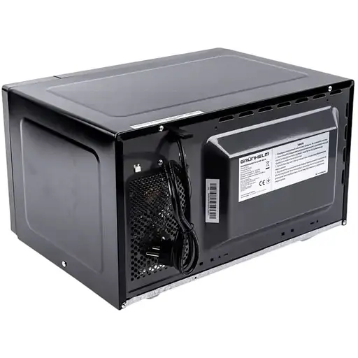 Мікрохвильова піч Grunhelm 23MX523-B чорна (108122) - фото 5