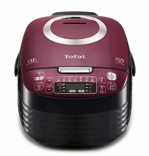 Мультиварка Tefal Spherical чорно-бордовий 750 Вт (RK740532) - фото 2