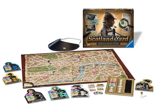 Настольная игра Ravensburger Скотланд Ярд: Шерлок Холмс (Scotland Yard: Sherlock Holmes Edition) (англ.) (PS046) - фото 2