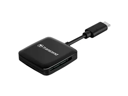 Transcend Кардрідер USB 3.2 Type-C > microSD/SD Чорний - фото 3