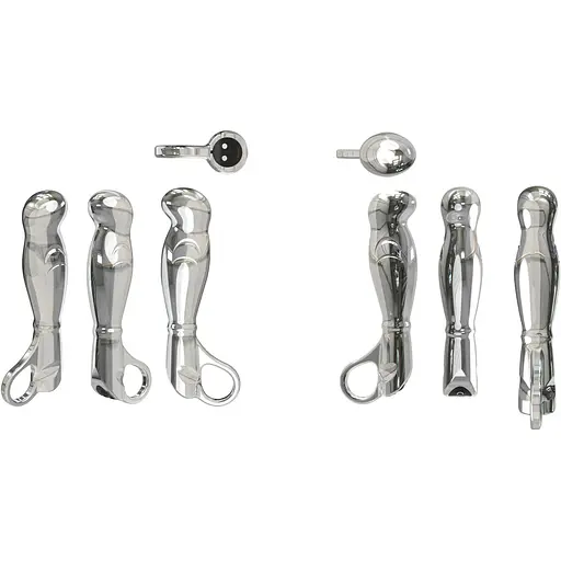 Металлический вибромассажер для простаты и точки G Nexus Fortis - фото 7