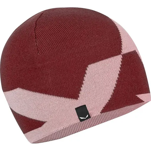 Шапка Salewa Pure Reversible AM Beanie Бордовый (1054-013.012.1196)