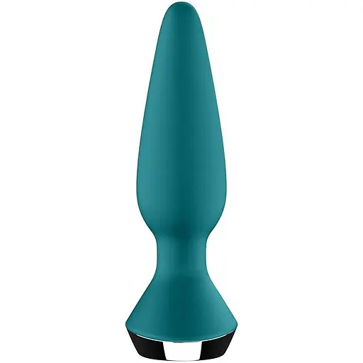 Анальна смарт-вібропробка Satisfyer Plug-ilicious 1 Petrol - фото 4