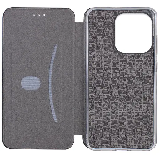 Шкіряний чохол-книжка Epik Classy для Xiaomi Redmi Note 14 4G (Int. version) Темно-синій - фото 3