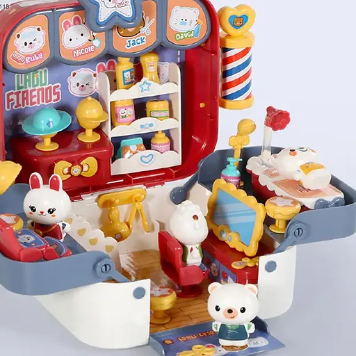 Ігровий набір барбершоп, 44x15.5x32 см, QL202-1 - фото 2