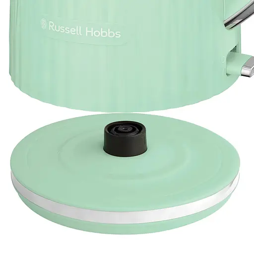 Russell Hobbs Электрочайник Eden, 1.7л, нержавеющая сталь, пластик, фисташковый - фото 5