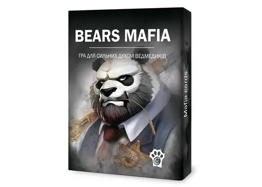 Настільна гра Woodcat Ведмежа мафія (Bear's Mafia) (укр.) (W0001 )