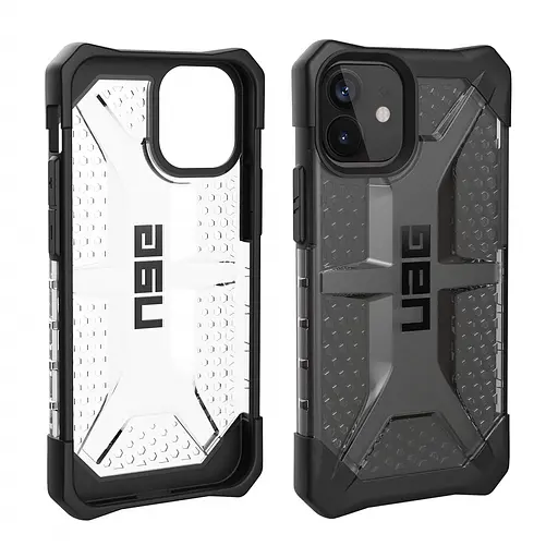 Оригинальный противоударный чехол UAG Plasma для iPhone 12 Mini (5.4") Ice 112343114343 - фото 6