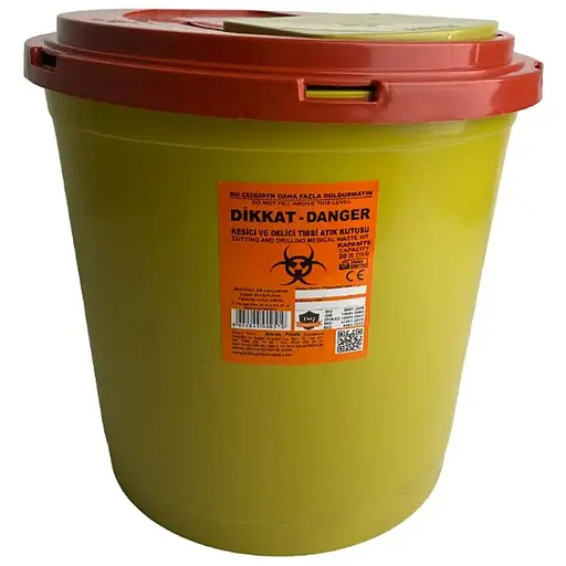 Контейнер для сбора медицинских отходов Afacan 20 л EA 200 - фото 1