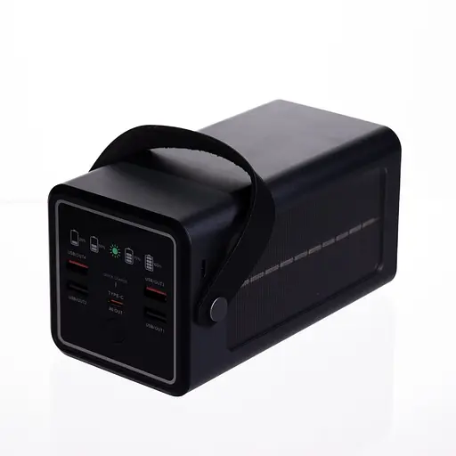 Повербанк с быстрой зарядкой и солнечной батареей 50000 mAh портативное зарядное устройство для зарядки powerbank для телефона ZoroxHP-N40 - фото 4