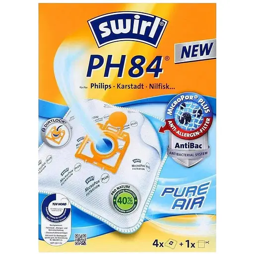 Мішок для пилососа Swirl Swirl PH84