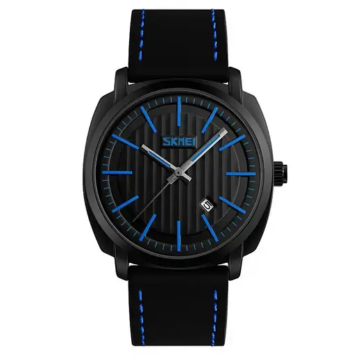 Чоловічий годинник Skmei 9169 Kowboy (Чорний з синім)