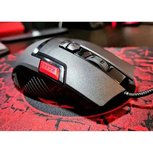 Мышь игровая Marvo M355 проводная оптическая с ковриком G1 для геймеров с разноцветной подсветкой - фото 7