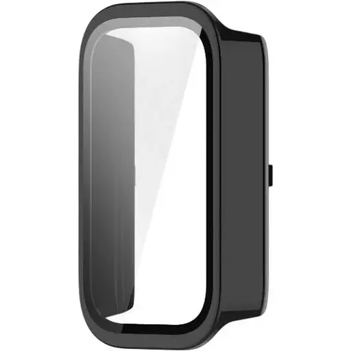 Чехол-накладка DK CDK для Xiaomi Mi Smart Band 9 Active Пластик Gloss Glass Full Cover (018832) (black)