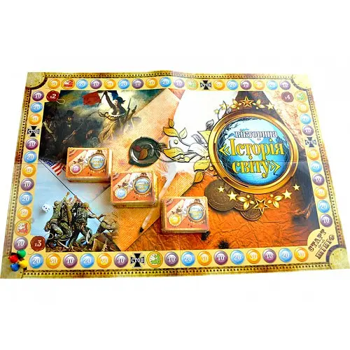 Дитяча настільна гра Ранок-вікторина Історія світу 12120048 українською мовою - фото 6
