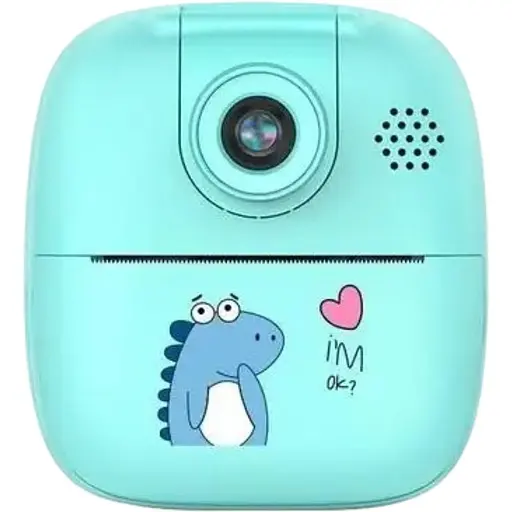 Детский фотоаппарат моментальной печати фотографий M4 Kids Print Camera Голубой
