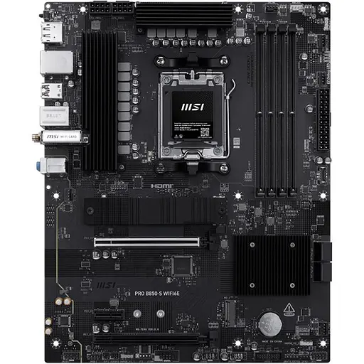 Материнська плата MSI PRO B850-S WIFI6E [146018] - фото 3