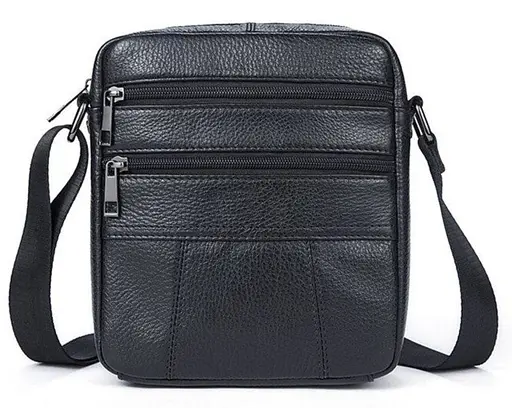 Чоловіча шкіряна сумка Vintage 17,5х21х5 см sum0012305 - фото 1