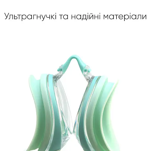 Підліткові (дорослі) Окуляри для плавання Renvo Maros JR Anti-fog Зелений OSFM (2SG220-14) - фото 8