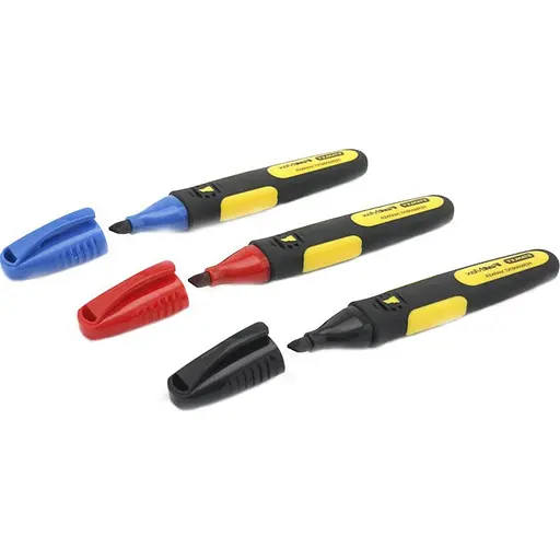 Набор маркеров Stanley FatMax чёрный, красный, синий 3 шт. (0-47-315)