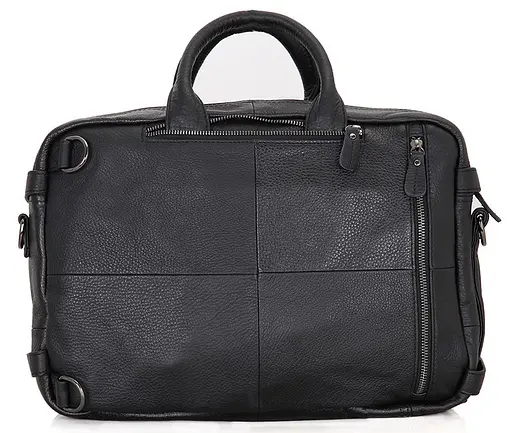 Чоловіча шкіряна сумка Vintage 38х27х15 см sum0012461 - фото 7