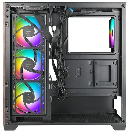 Корпус AZZA NEPTUN 491 (CSAZ-491), блок питания не входит в комплект, б/у - фото 4