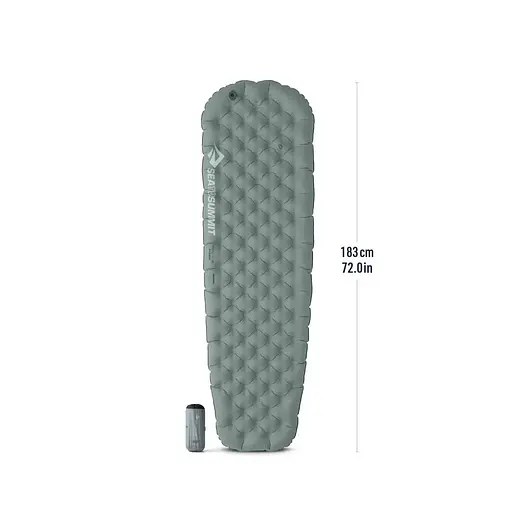 Надувной коврик Sea To Summit Ether Light XR Insulated ASC Mat Regular Dark Grey (1033-STS ASL051152-051702) - фото 3