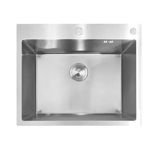 Кухонная мойка Mixxus MH6050 Nano-Silver нержавеющая сталь MX1932, Нержавеющая сталь - фото 1