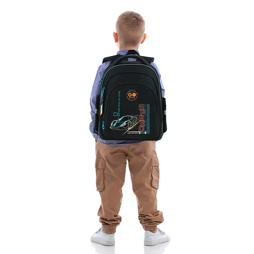 Рюкзак GoPack Education 2606S Speed Zone Черный (GO26-2606S-6) - фото 17