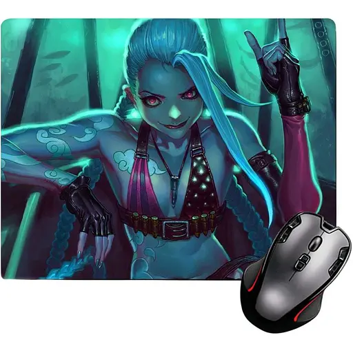Ігрова поверхня Nextprint Джинкс Jinx Ліга легенд League of Legends 300 х 250 мм (23785) 