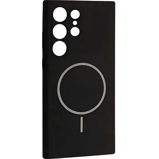 Чохол DK Luxury Silicone Case with MagSafe для Samsung Galaxy S24 Ultra Black [132232]