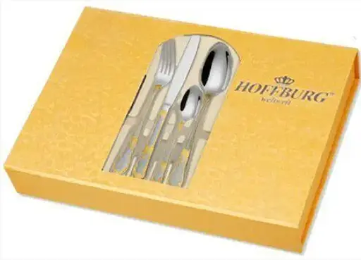 Набор столовых приборов Hoffburg HB 24012 GS 24 предмета - фото 2