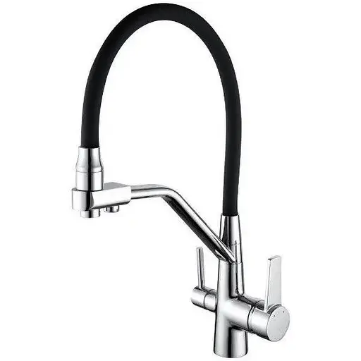 Змішувач комбінований для кухні Zegor SAM18-F165KB осмос 30412 - фото 2