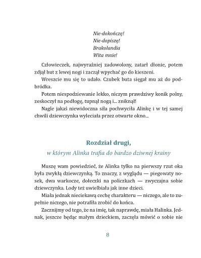 Niezwykle przygody Alinki w Brakolandii - фото 7