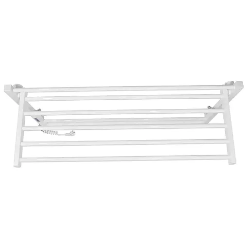 Электрический полотенцесушитель Laris Зебра Астор ЧФ8 1000x500 Е левый R3 77700078, Белый, Левое, Электронный - фото 6