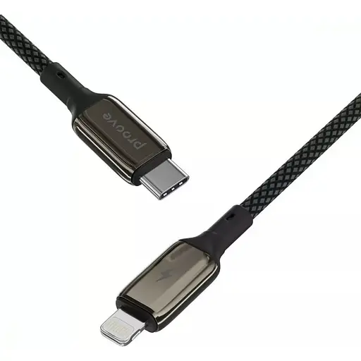 Кабель Proove Dense Metal USB-С to Lightning 27W 1m Black(CCDM27002101) [130316] - фото 3