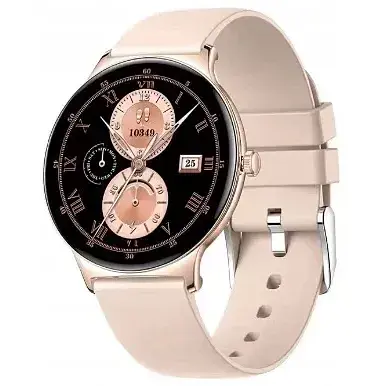 Смарт-часы Smart Watch V89 Gold 2 ремешка силиконовый и металлический