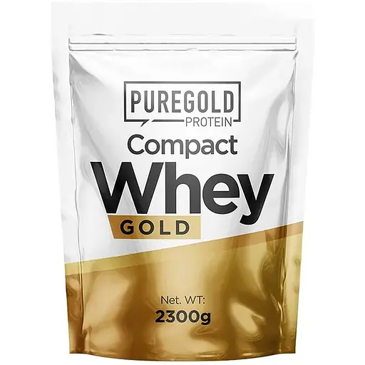 Протеин Pure Gold Protein Compact Whey Gold, 2.3 кг - Клубничное мороженое - фото 1