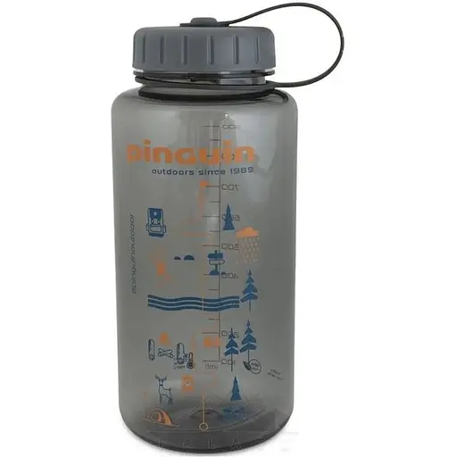 Фляга Pinguin Tritan Fat Bottle 2020 BPA-free 1 L Grey (1033-PNG 806687)