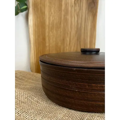 Супник 2.5 літра керамічний (глиняний) гладкий - фото 5