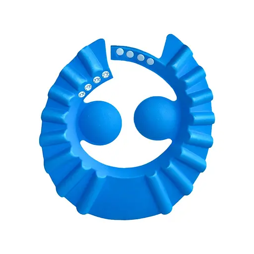 Захисний козирок для купання Mega Zayka MGZ-0914(Blue) із захистом для вушок - фото 1