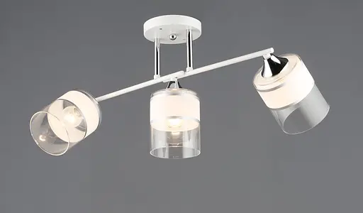 Люстра B A4435/3 білий+хром