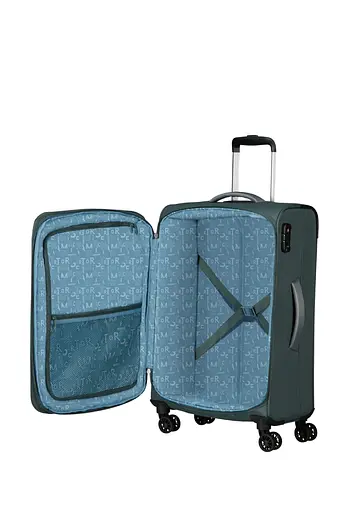 Валіза 68 См American Tourister PULSONIC DARK FOREST 68x44x27(30) MD6*04002 - фото 2