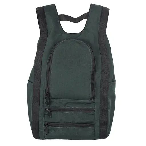 Рюкзак-антивор OOLOO Капля 45х27х14 см, зеленый 8503